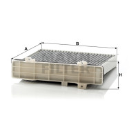 Фильтр салона MANN-FILTER CUK 2230